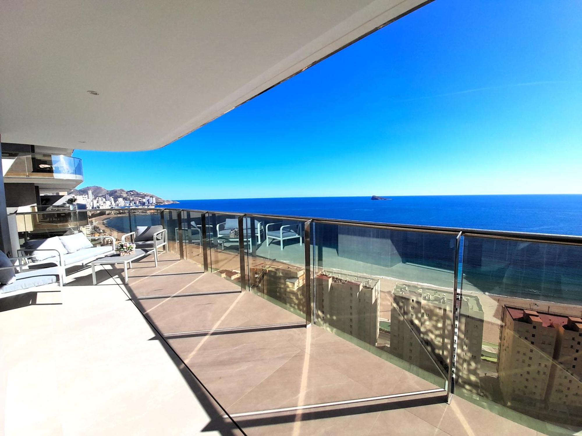 Sunset Cliffs Sea View Apartments 14 Floor Benidorm Esterno foto