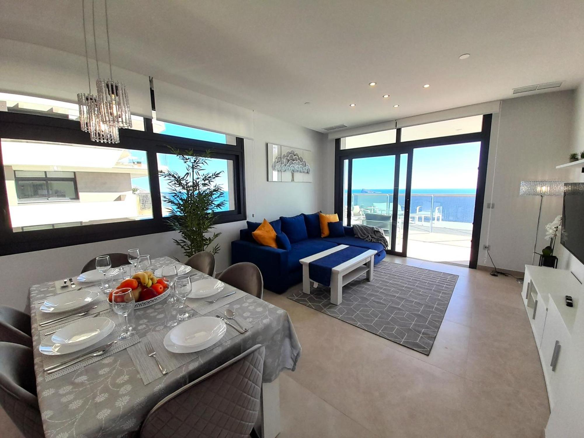 Sunset Cliffs Sea View Apartments 14 Floor Benidorm Esterno foto