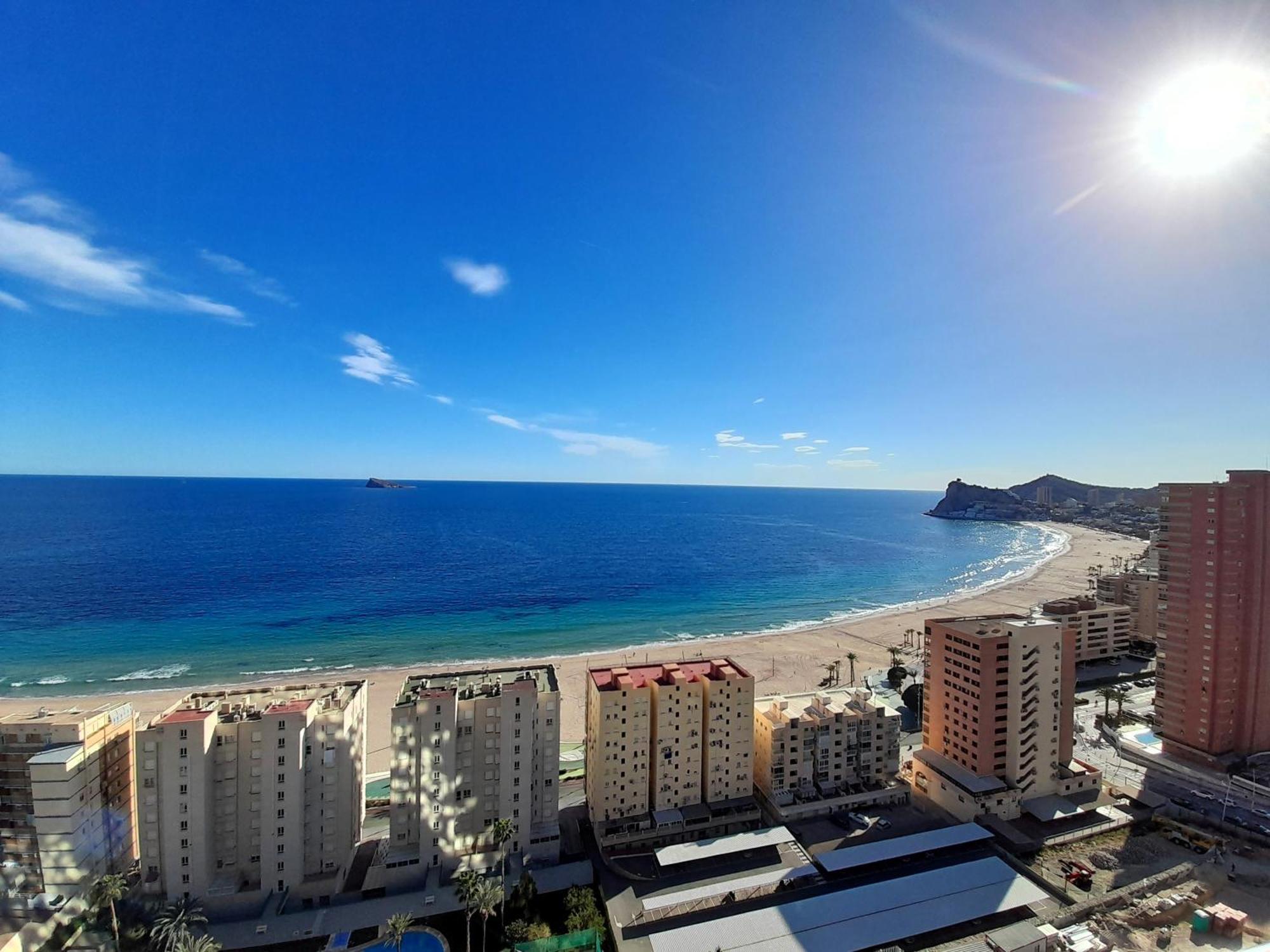 Sunset Cliffs Sea View Apartments 14 Floor Benidorm Esterno foto