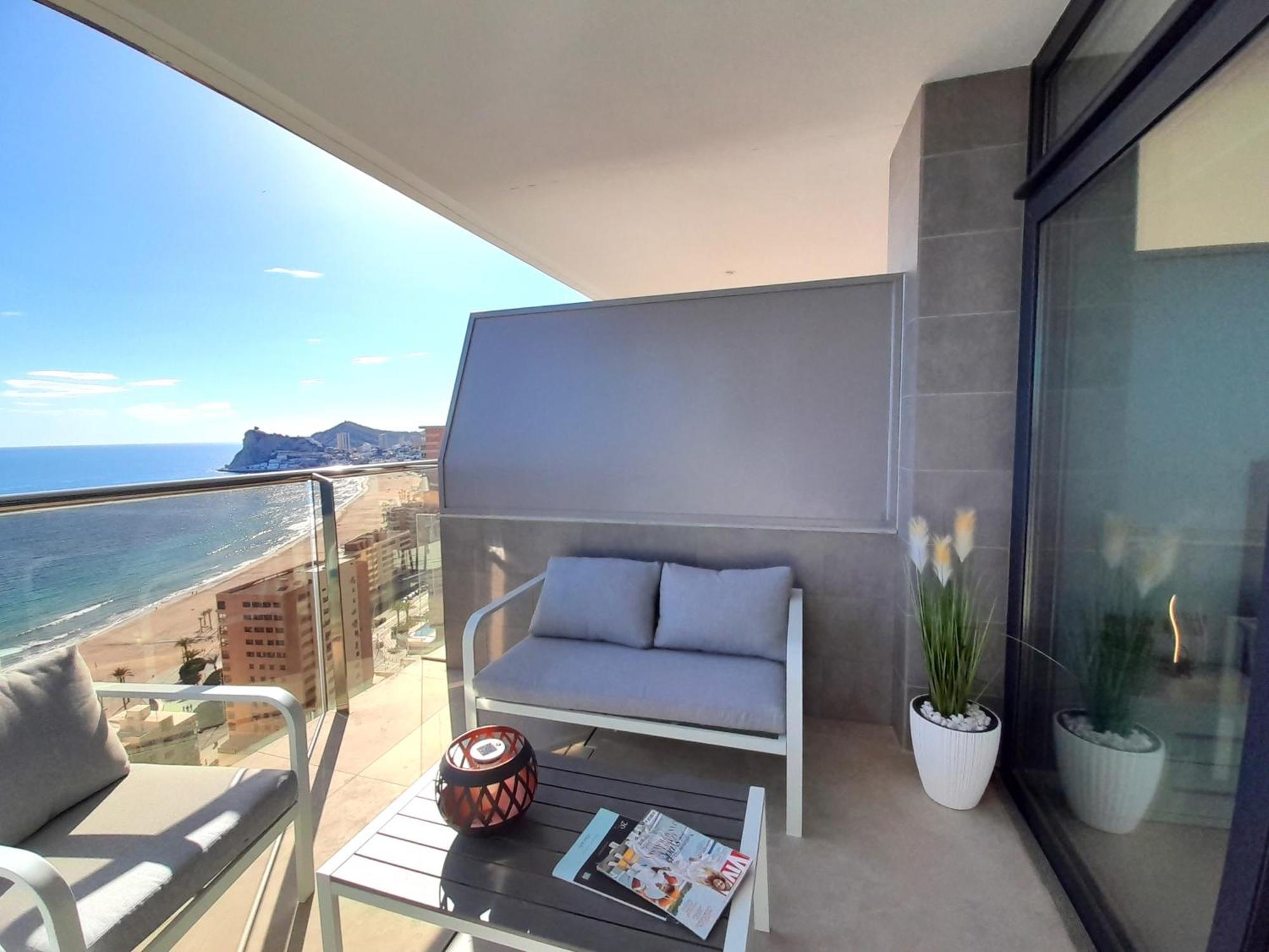 Sunset Cliffs Sea View Apartments 14 Floor Benidorm Esterno foto