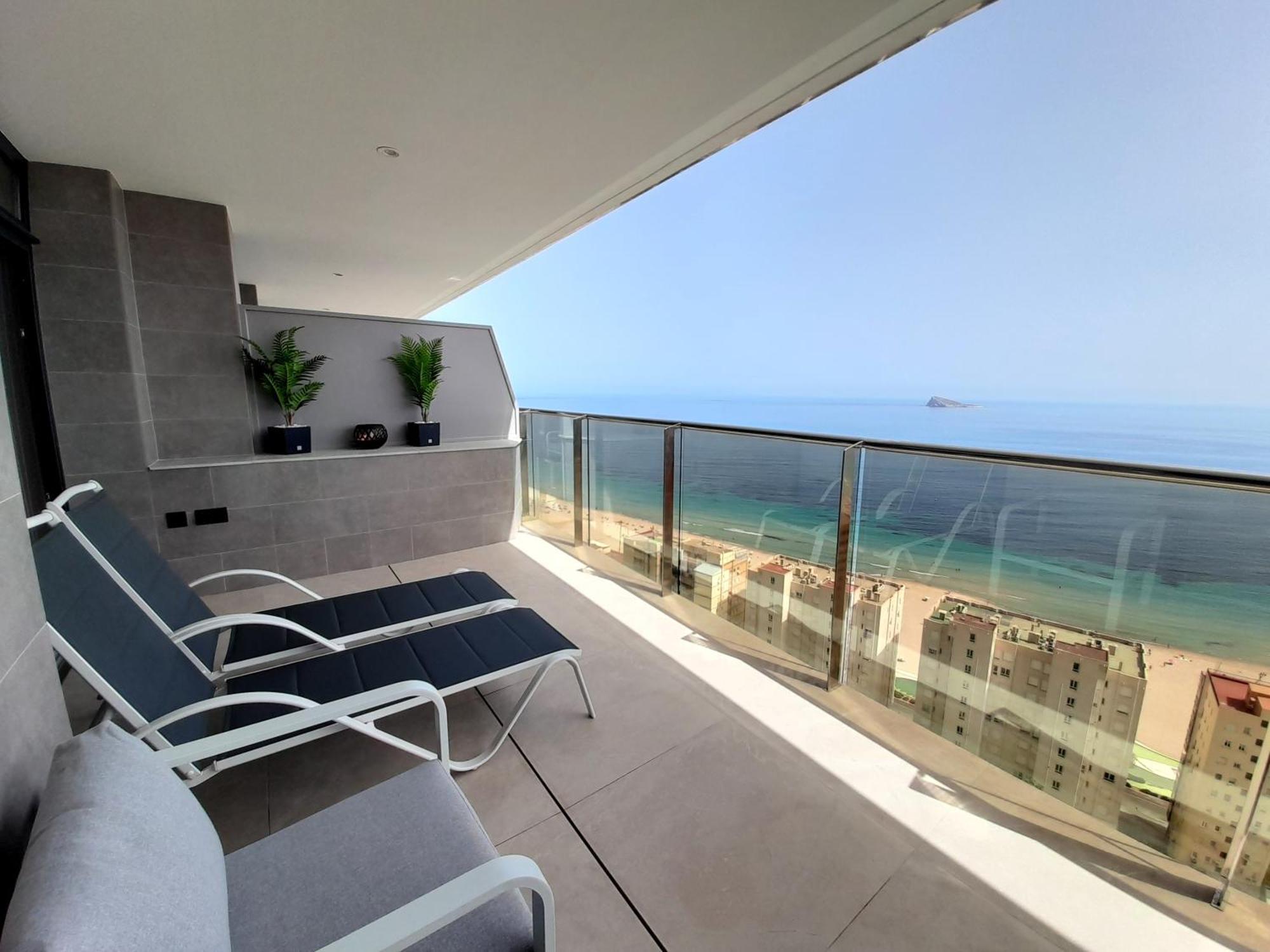 Sunset Cliffs Sea View Apartments 14 Floor Benidorm Esterno foto