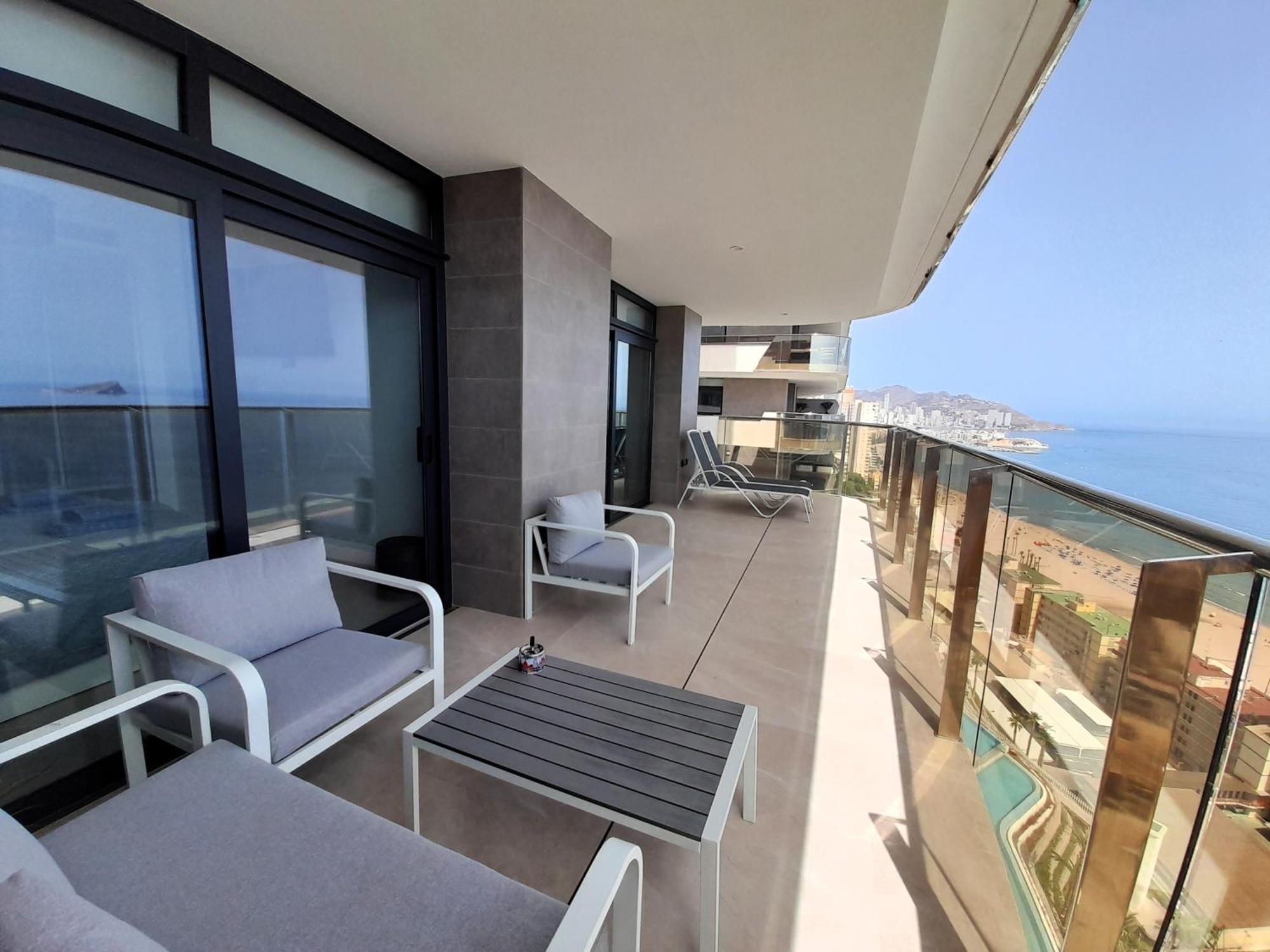 Sunset Cliffs Sea View Apartments 14 Floor Benidorm Esterno foto