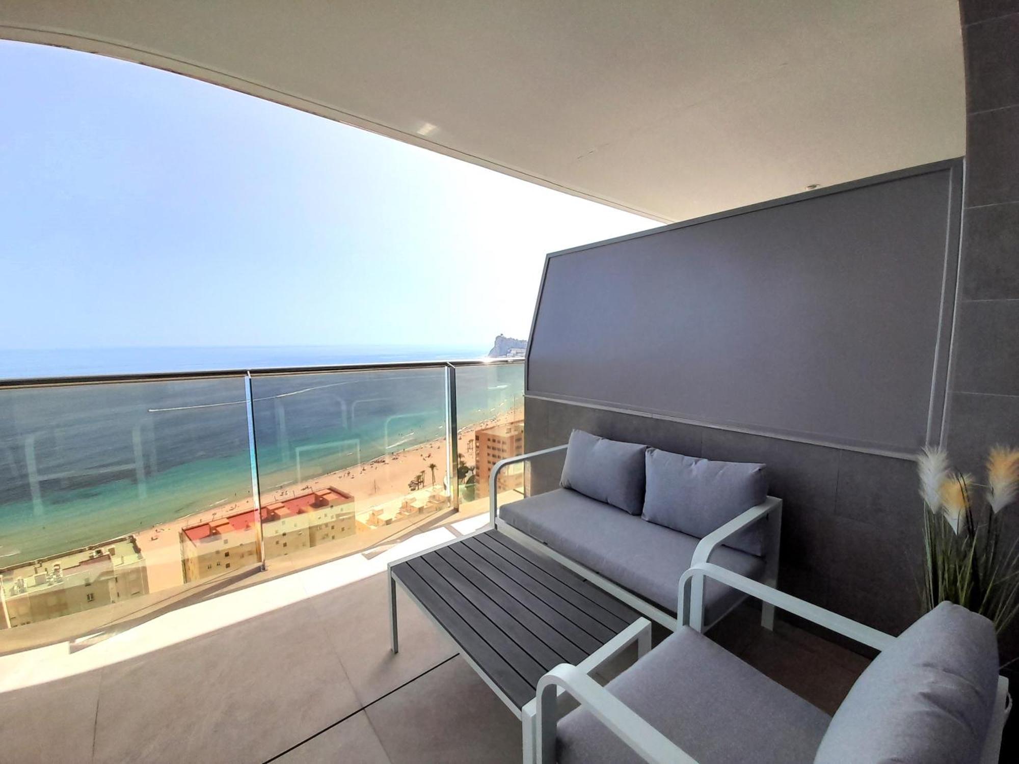 Sunset Cliffs Sea View Apartments 14 Floor Benidorm Esterno foto
