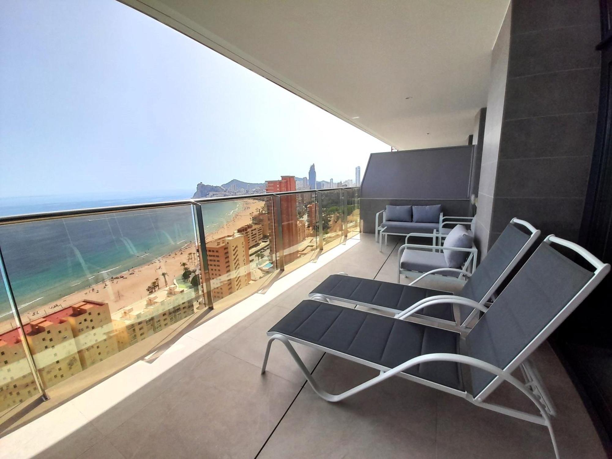Sunset Cliffs Sea View Apartments 14 Floor Benidorm Esterno foto