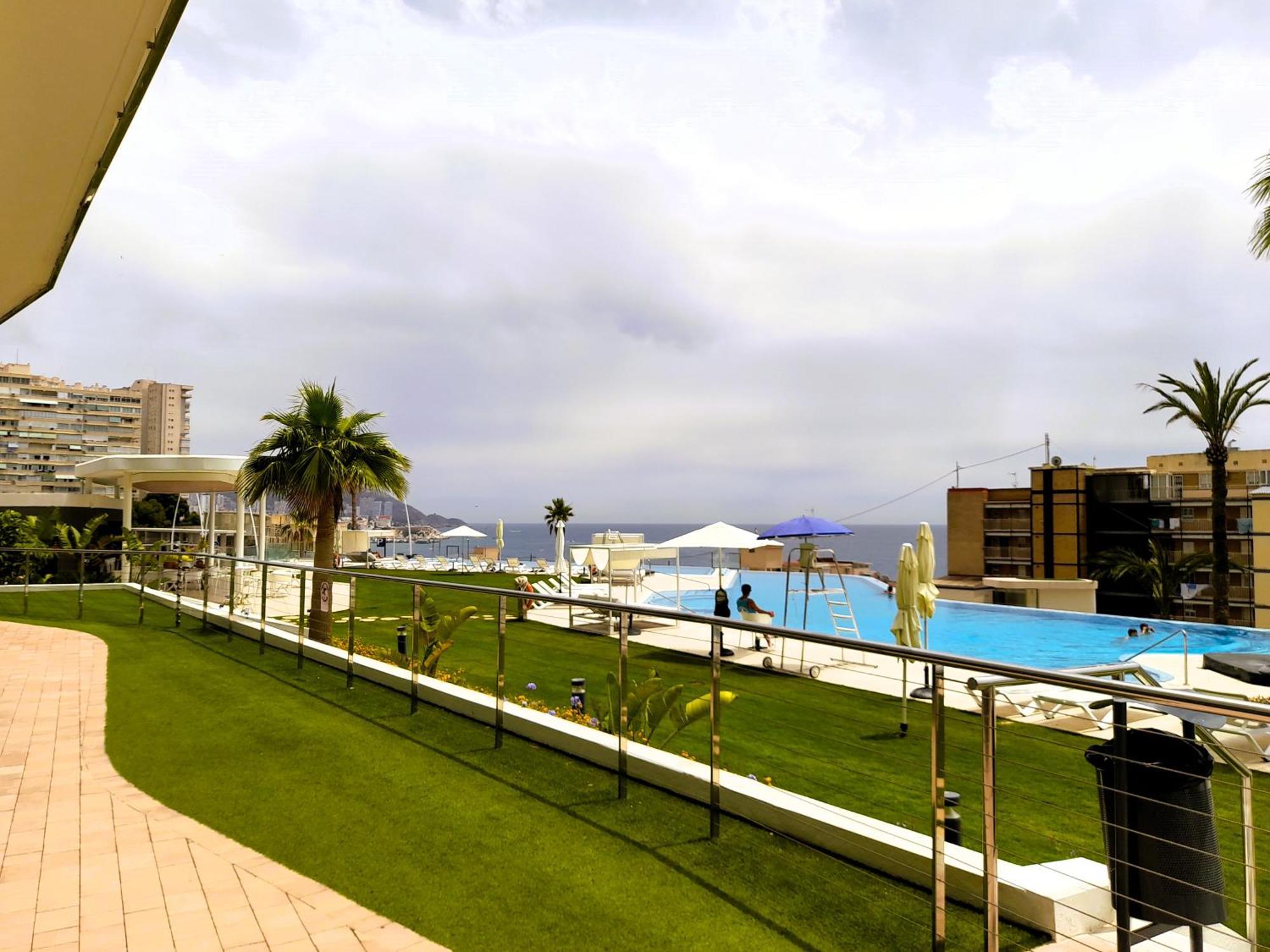 Sunset Cliffs Sea View Apartments 14 Floor Benidorm Esterno foto